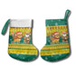 Togo Christmas Stocking African Santa Lion Drummer Gingerbread - African Pride
