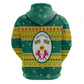 Togo Christmas Hoodie African Santa Lion Drummer Gingerbread - African Pride
