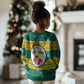 Togo Christmas Kid Ugly Christmas Sweater African Santa Lion Drummer Gingerbread - African Pride