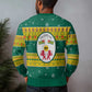 Togo Christmas Ugly Christmas Sweater African Santa Lion Drummer Gingerbread - African Pride