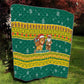 Togo Christmas Quilt African Santa Lion Drummer Gingerbread - African Pride