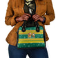 Togo Christmas Shoulder Handbag African Santa Lion Drummer Gingerbread - African Pride