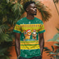Togo Christmas T shirt African Santa Lion Drummer Gingerbread - African Pride