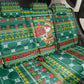 Togo Christmas Back Car Seat Cover African Santa Poinsettia Flower Tree Gifts - African Pride