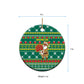 Togo Christmas Ceramic Ornament African Santa Poinsettia Flower Tree Gifts - African Pride