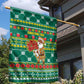 Togo Christmas Garden Flag African Santa Poinsettia Flower Tree Gifts - African Pride