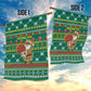 Togo Christmas Garden Flag African Santa Poinsettia Flower Tree Gifts - African Pride