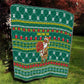 Togo Christmas Quilt African Santa Poinsettia Flower Tree Gifts - African Pride