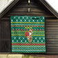 Togo Christmas Quilt African Santa Poinsettia Flower Tree Gifts - African Pride