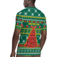Togo Christmas Rugby Jersey African Santa Poinsettia Flower Tree Gifts - African Pride