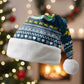 Sierra Leone Christmas Santa Hat Ornamental Coat of Arms and Festive Motif - African Pride