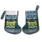 Sierra Leone Christmas Stocking Ornamental Coat of Arms and Festive Motif - African Pride