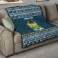 Sierra Leone Christmas Quilt Ornamental Coat of Arms and Festive Motif - African Pride