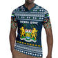 Sierra Leone Christmas Rugby Jersey Ornamental Coat of Arms and Festive Motif - African Pride