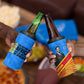 Patrice Lumumba 4 in 1 Can Cooler Tumbler with Congolese Flag Colors and African History Quote - African Pride