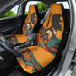 Patrice Lumumba Car Seat Cover with Profile Portrait and Bold Africa Will Rise Statement - African Pride