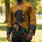 Patrice Lumumba Hockey Jersey with Profile Portrait and Bold Africa Will Rise Statement - African Pride
