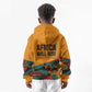 Patrice Lumumba Kid Hoodie with Profile Portrait and Bold Africa Will Rise Statement - African Pride