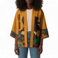 Patrice Lumumba Kimono with Profile Portrait and Bold Africa Will Rise Statement - African Pride