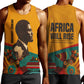 Patrice Lumumba Men Tank Top with Profile Portrait and Bold Africa Will Rise Statement - African Pride