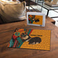 Patrice Lumumba Puzzle with Profile Portrait and Bold Africa Will Rise Statement - African Pride