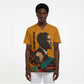 Patrice Lumumba Scrub Top with Profile Portrait and Bold Africa Will Rise Statement - African Pride
