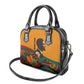 Patrice Lumumba Shoulder Handbag with Profile Portrait and Bold Africa Will Rise Statement - African Pride