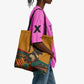 Patrice Lumumba Tote Bag with Profile Portrait and Bold Africa Will Rise Statement - African Pride
