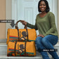 Patrice Lumumba Travel Bag with Profile Portrait and Bold Africa Will Rise Statement - African Pride