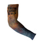 Patrice Lumumba Arm Sleeves with Line Art Portrait and Truth Cannot Be Killed Inspirational Quote - African Pride