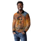 Patrice Lumumba Long Sleeve Polo Shirt with Line Art Portrait and Truth Cannot Be Killed Inspirational Quote - African Pride