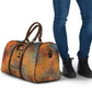 Patrice Lumumba Travel Bag with Line Art Portrait and Truth Cannot Be Killed Inspirational Quote - African Pride