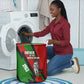 Jomo Kenyatta Laundry Basket Patriotic Colors Design and Father of the Kenyan Nation Tribute - African Pride