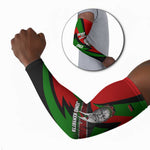 Jomo Kenyatta Arm Sleeves Patriotic Colors Design and Father of the Kenyan Nation Tribute - African Pride