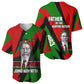 Jomo Kenyatta Baseball Jersey Patriotic Colors Design and Father of the Kenyan Nation Tribute - African Pride
