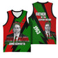 Jomo Kenyatta Basketball Jersey Patriotic Colors Design and Father of the Kenyan Nation Tribute - African Pride