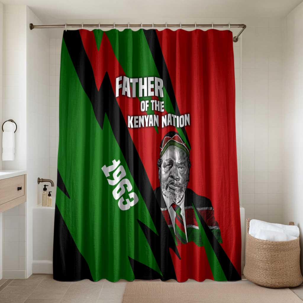 Jomo Kenyatta Bathroom Set Patriotic Colors Design and Father of the Kenyan Nation Tribute - African Pride