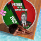 Jomo Kenyatta Beach Blanket Patriotic Colors Design and Father of the Kenyan Nation Tribute - African Pride