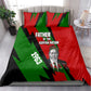 Jomo Kenyatta Bedding Set Patriotic Colors Design and Father of the Kenyan Nation Tribute - African Pride