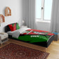 Jomo Kenyatta Bedding Set Patriotic Colors Design and Father of the Kenyan Nation Tribute - African Pride
