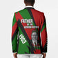 Jomo Kenyatta Blazer Patriotic Colors Design and Father of the Kenyan Nation Tribute - African Pride