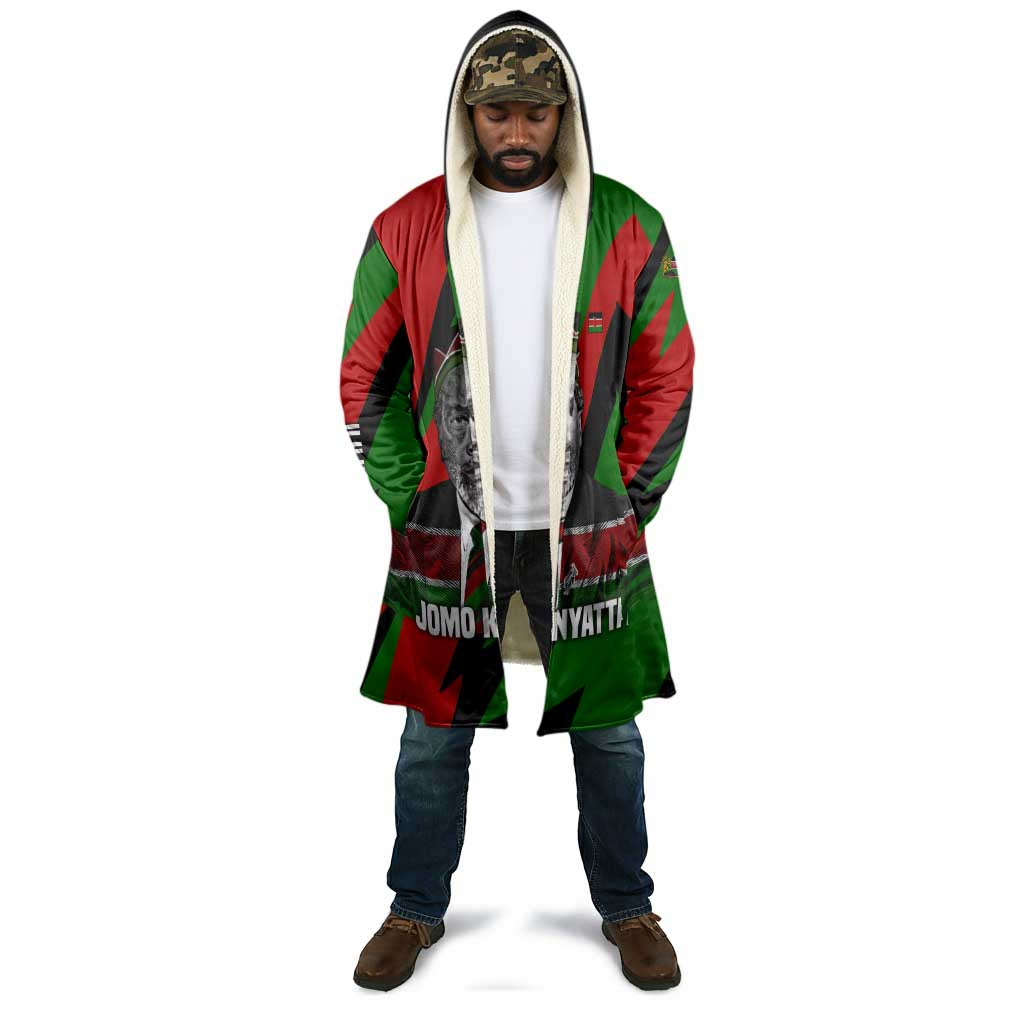 Jomo Kenyatta Cloak Patriotic Colors Design and Father of the Kenyan Nation Tribute - African Pride