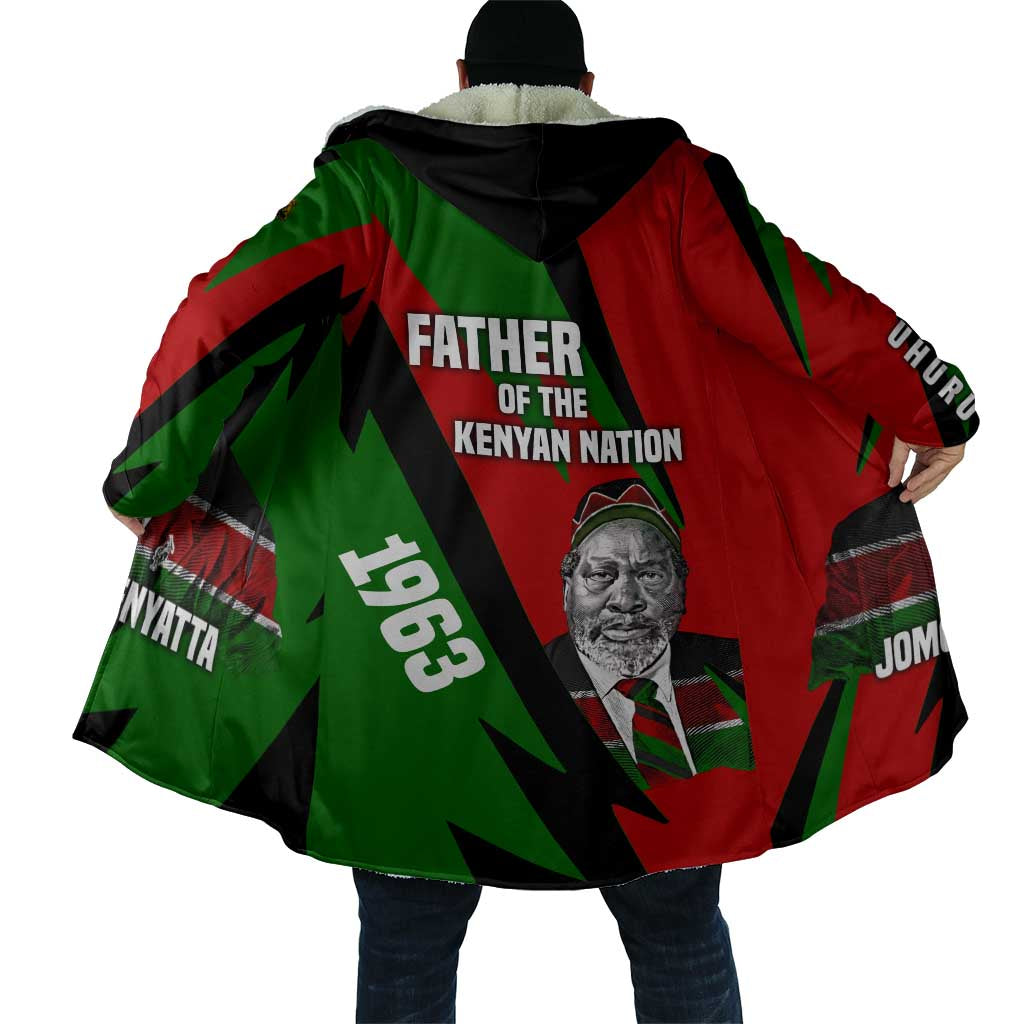Jomo Kenyatta Cloak Patriotic Colors Design and Father of the Kenyan Nation Tribute - African Pride