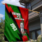 Jomo Kenyatta Garden Flag Patriotic Colors Design and Father of the Kenyan Nation Tribute - African Pride
