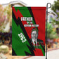 Jomo Kenyatta Garden Flag Patriotic Colors Design and Father of the Kenyan Nation Tribute - African Pride