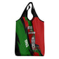 Jomo Kenyatta Grocery Bag Patriotic Colors Design and Father of the Kenyan Nation Tribute - African Pride