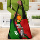 Jomo Kenyatta Grocery Bag Patriotic Colors Design and Father of the Kenyan Nation Tribute - African Pride