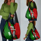 Jomo Kenyatta Grocery Bag Patriotic Colors Design and Father of the Kenyan Nation Tribute - African Pride