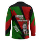 Jomo Kenyatta Hockey Jersey Patriotic Colors Design and Father of the Kenyan Nation Tribute - African Pride