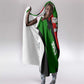 Jomo Kenyatta Hooded Blanket Patriotic Colors Design and Father of the Kenyan Nation Tribute - African Pride